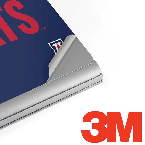 University of Arizona Wildcats Logo Split Blue Surface Book 2 13.5in Skin